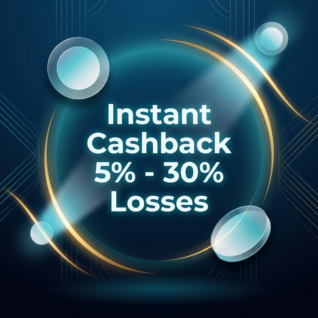 Instant Cashback 5% - 30% Losses