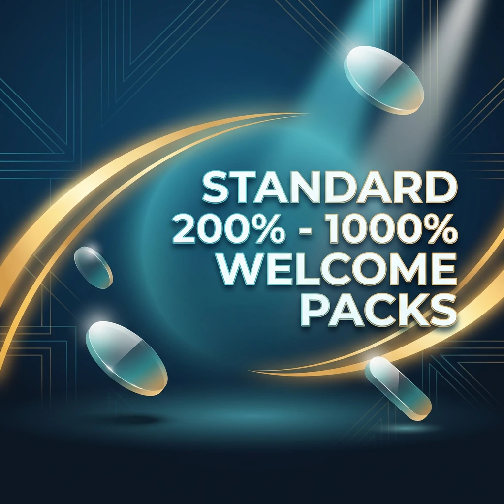Standard 200% - 1000% Welcome Packs